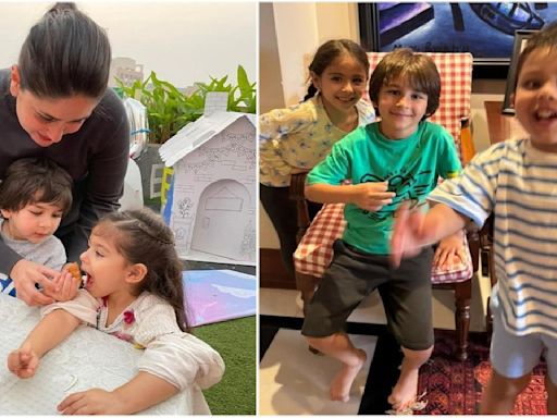 Kareena Kapoor drops oh-so-cute PICS ft Taimur, Jeh on 7th birthday of Soha Ali Khan and Kunal Kemmu’s ‘princess’ Inaaya