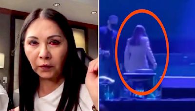 Ana Gabriel no se queda callada ante acusaciones por detener y "abandonar" un concierto: video