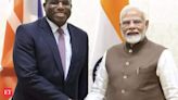 India and UK launch tech initiative as new British foreign minister makes his first official visit - The Economic Times