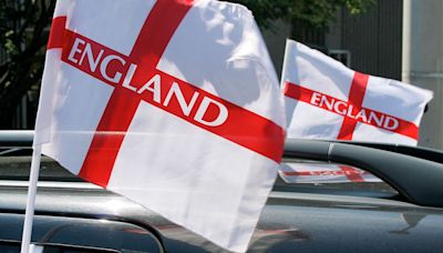 England fans risk fines for flying St George's flags on cars during Euro 2024