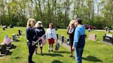 American Legion Auxiliary places graveside flags ahead of Memorial Day