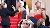 Kelly Rowland appears to scold security guard at Cannes Film Festival
