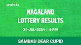 Nagaland Sambad Lottery Dear Cupid Wednesday Winners July 24 6 PM - Check Results