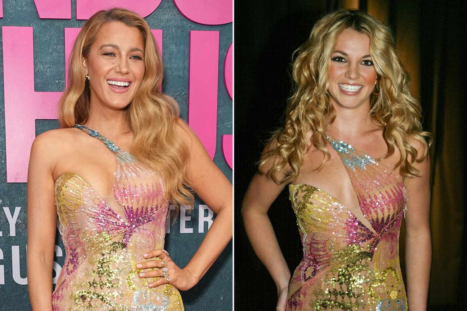 Blake Lively wore Britney Spears' 2002 Versace dress at movie premiere