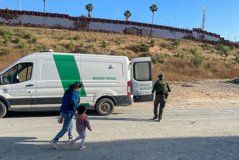 New reality for migrants at U.S.-Mexico border as Biden asylum ban takes effect