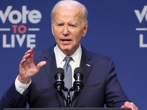 Biden aims to cut through voter disenchantment as he courts Latino voters at Las Vegas conference