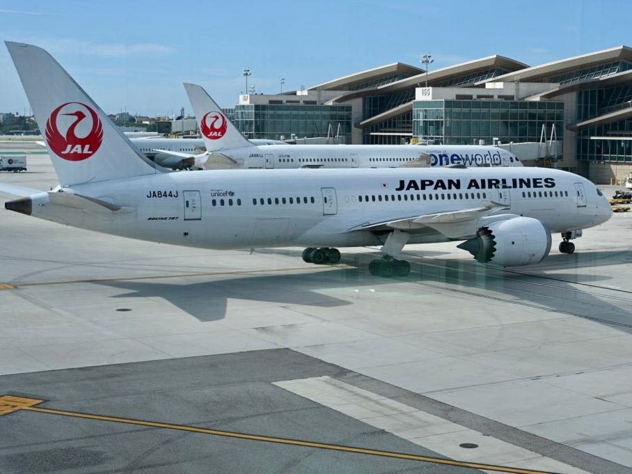 A Japan Airlines flight was canceled after the pilot got drunk at a Dallas hotel bar and police were called