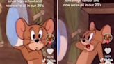 People are using a 'Tom and Jerry' clip to show off their glow-ups from high school: 'Didn’t even think that was the same person'