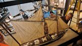 New Bedford Whaling Museum has a new model of the Ernestina — made of popsicle sticks