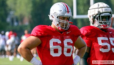 Ohio State Offensive Lineman Enokk Vimahi Enters the Transfer Portal After Five Seasons With the Buckeyes