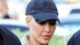 Kim Kardashian is seen with new BLONDE hair at son's basketball game