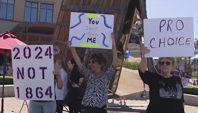 Both sides take part in rally on Arizona abortion ruling in Scottsdale