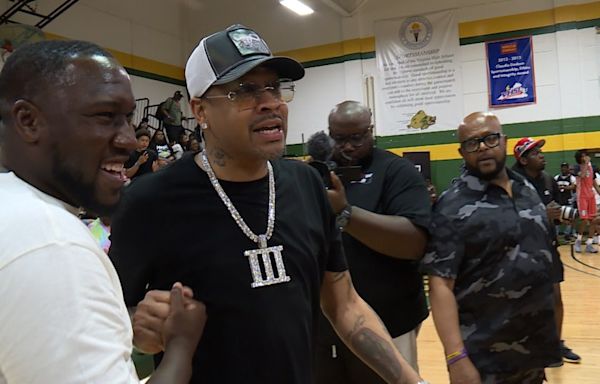 Allen Iverson returns home as he gets ready to host Saturday’s Iverson Roundball Classic