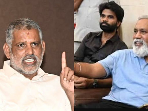 Chevireddy and Pulivarthi Nani lock horns over post poll violence at Chandragiri | Amaravati News - Times of India