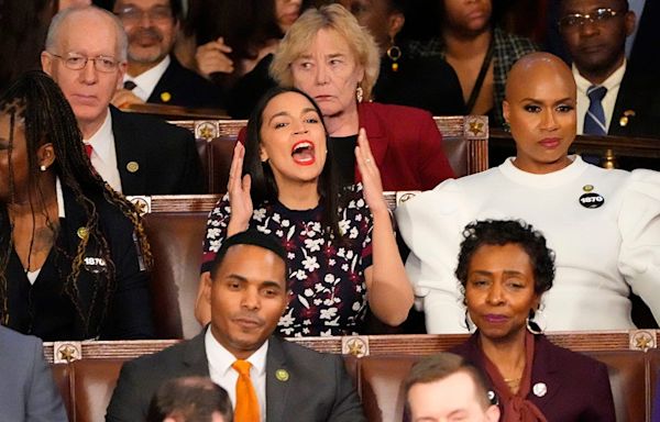 AOC claps back at MTG, Supreme Court Judge Samuel Alito over upside-down flag