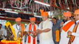 Amarnath Yatra: J&K LG Manoj Sinha flags off first batch of pilgrims from Jammu