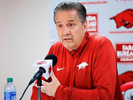 John Calipari says on podcast Arkansas could have 'eight or nine guys' on 2024-25 roster | Sporting News