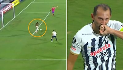 Gol de Hernán Barcos tras grosero ‘blooper’ de Esteban Pavez en Alianza Lima vs Colo Colo por Copa Libertadores 2024