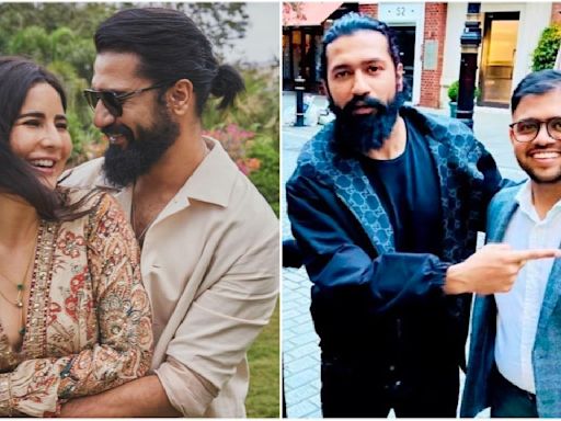 Vicky Kaushal celebrates birthday with Katrina Kaif in London; actor obliges fans with PICS outside restaurant