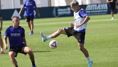 Bryan Zaragoza ya entrena junto a sus compañeros