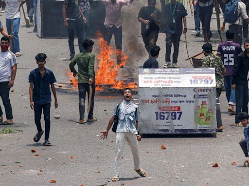 Bangladesh wakes to TV, internet blackout as deadly protests spike