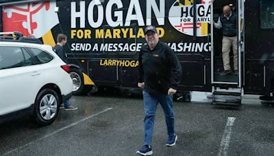 Former GOP Gov. Larry Hogan tries to nab Senate seat from Democrats in deep-blue Maryland