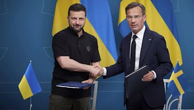 Zelenski agradece a Suecia su "sólido acuerdo" de asistencia a Ucrania y su "inquebrantable solidaridad"