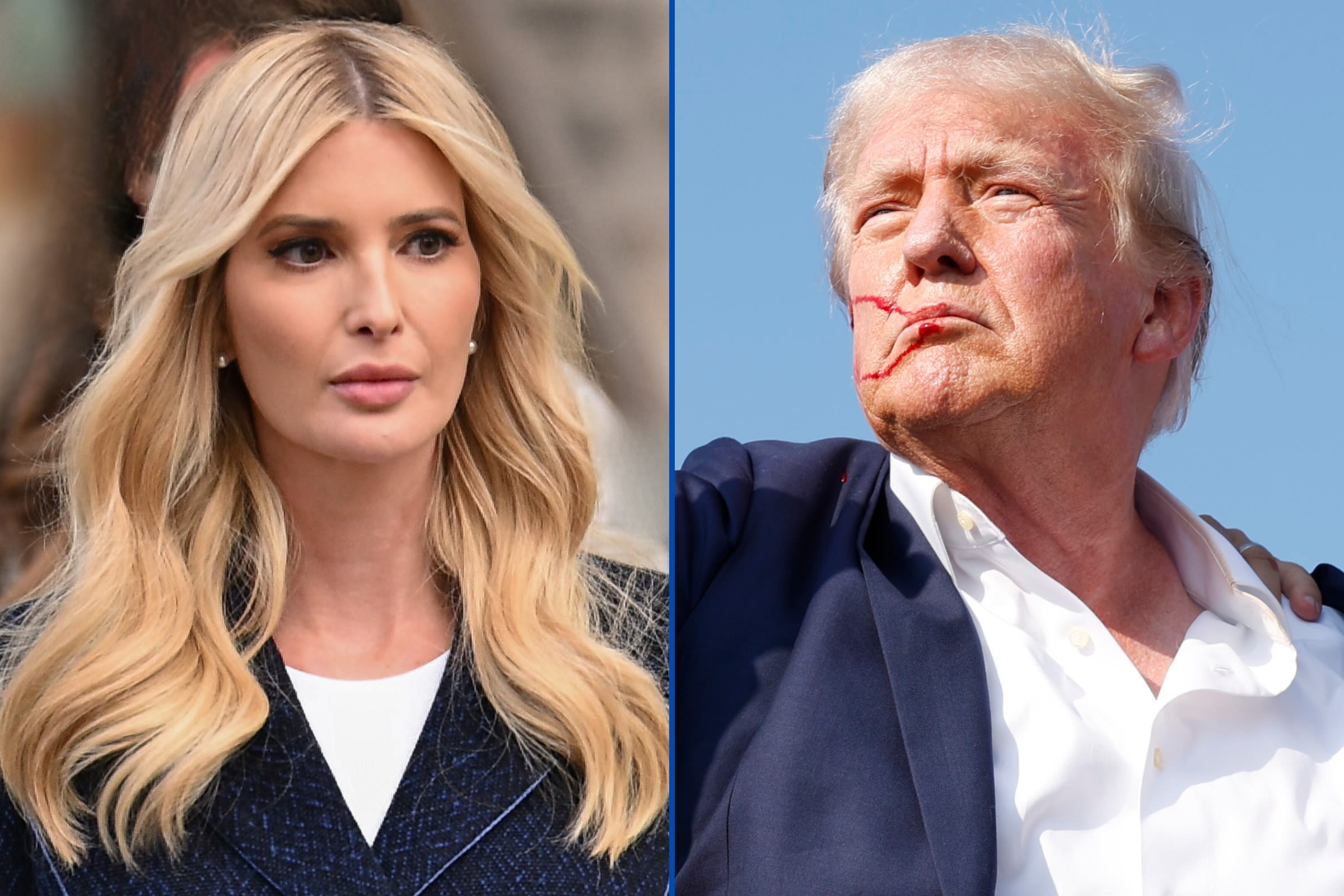 Ivanka Trump says mother was "watching over" Donald