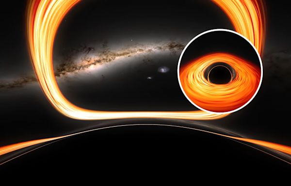 NASA video shows what would happen if you fell into a black hole