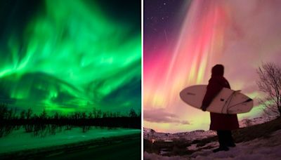 ¿Por qué hay auroras boreales de diferentes colores? La explicación está en la atmósfera