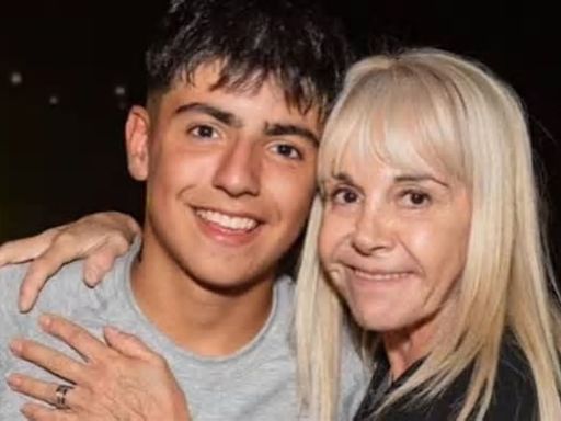 El tierno gesto de Benjamín Agüero con su abuela, Claudia Villafañe