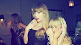 Taylor Swift celebra su cumpleaños en minivestido negro