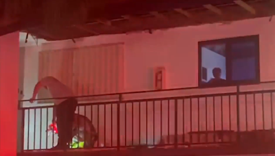 Fire Rescue respond to apartment building’s ceiling collapse in West Miami-Dade; no injuries - WSVN 7News | Miami News, Weather, Sports | Fort Lauderdale