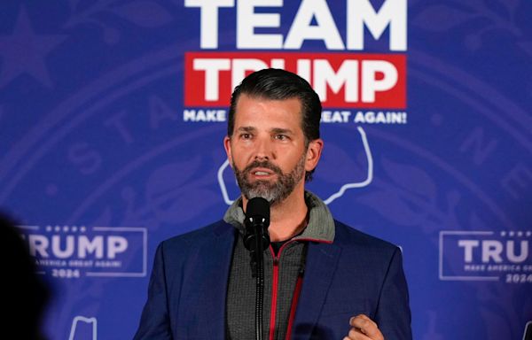 Donald Trump Jr: Hush money trial against father is ‘insane’