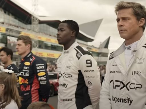 Brad Pitt and Damson Idris burn rubber in fast-paced 'F1' teaser