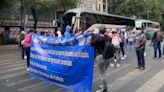 Marcha de Maestros de la CNTE en Ciudad de México