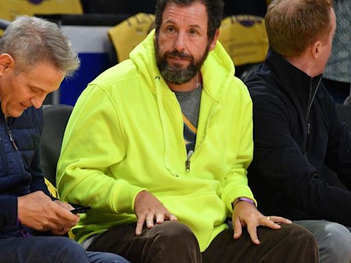 Adam Sandler Reacts To 'Hustle' Co-Star Anthony Edwards' Playoff Success