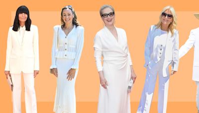 Chelsea Flower Show proves all-white outfits are the look of the summer