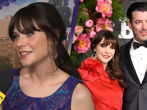 Zooey Deschanel Jokes She Thinks About Eloping With Jonathan Scott ‘Every Other Day’ (Exclusive)