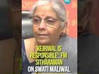 'Kejriwal Is Responsible' Nirmala Sitharaman On Swati Maliwal 'Assault' Case