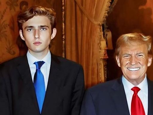 Barron Trump steps out of father Donald's shadow as he makes huge decision about his future