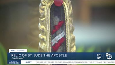 Relic of St. Jude brought to San Diego for the first time