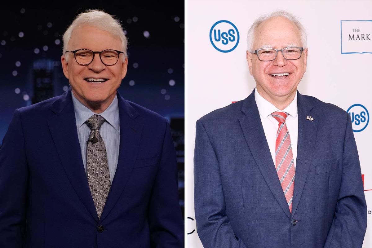 Steve Martin gives update on whether he'll be joining 'SNL' this season to play Tim Walz