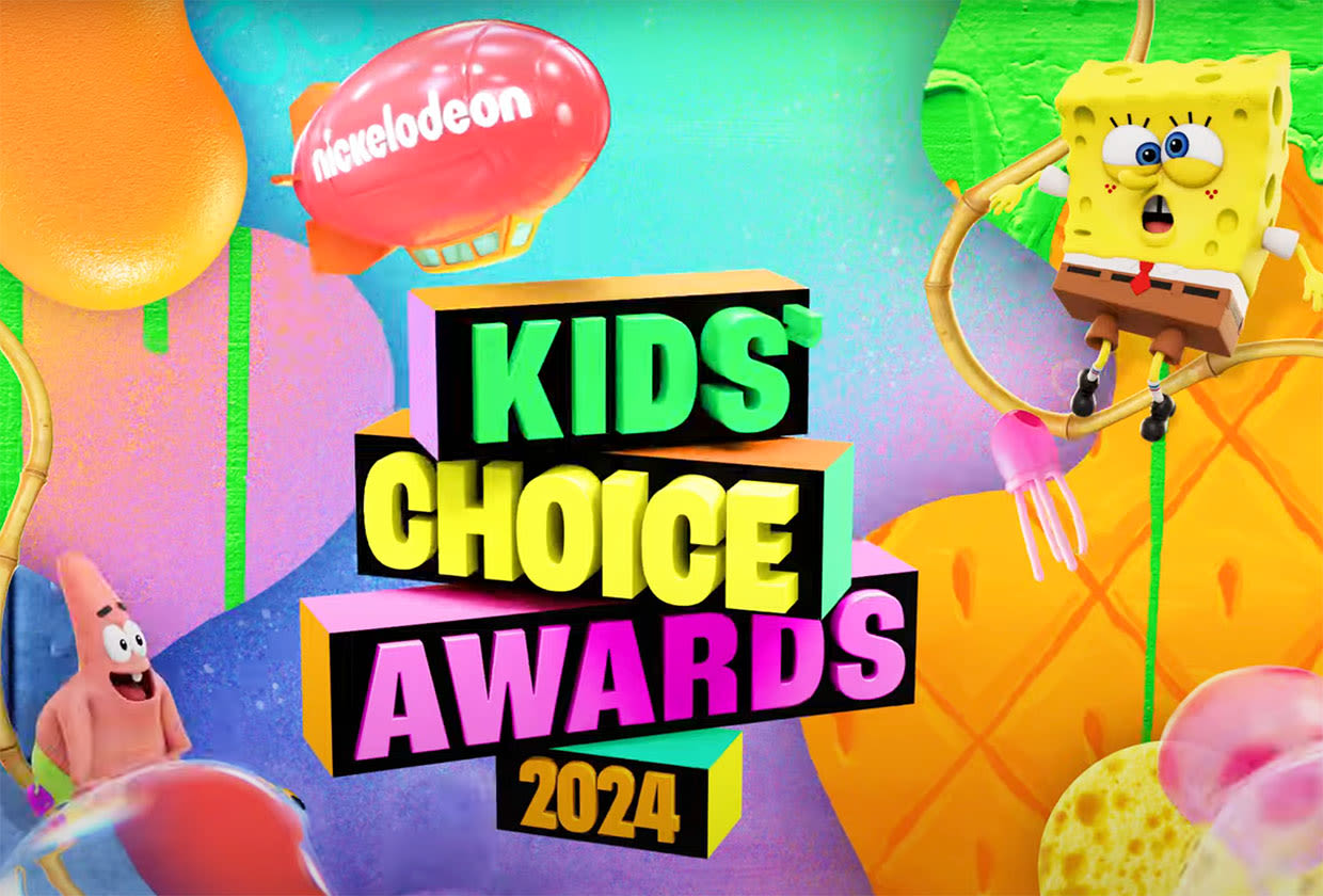 SpongeBob SquarePants Making History as First-Ever Animated Award Show Host at 2024 KCAs