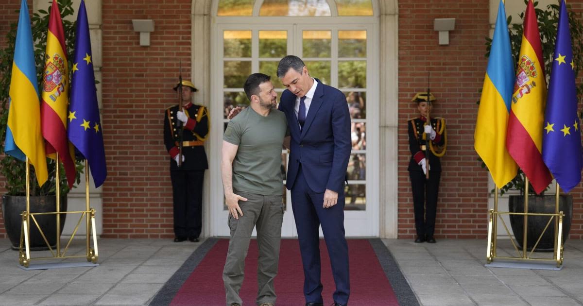 Spain pledges €1 billion in military aid during Zelensky visit