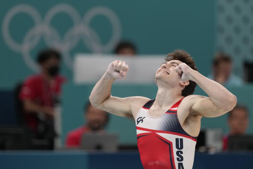 U.S. Olympic pommel horse hero Stephen Nedoroscik takes bronze in the individual event