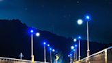 「藍色公路」重現浪漫夜景 中市LED路燈點亮大肚山頭 | 蕃新聞