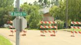 Construction underway on Burdick Expressway in Minot