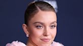 Sydney Sweeney Flaunts Her Fit Figure In A Pink Pantsuit For New Samsung Ad With Her Dog