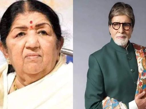 Amitabh Bachchan recounts how Lata Mangeshkar sparked his international concert career | Hindi Movie News - Times of India